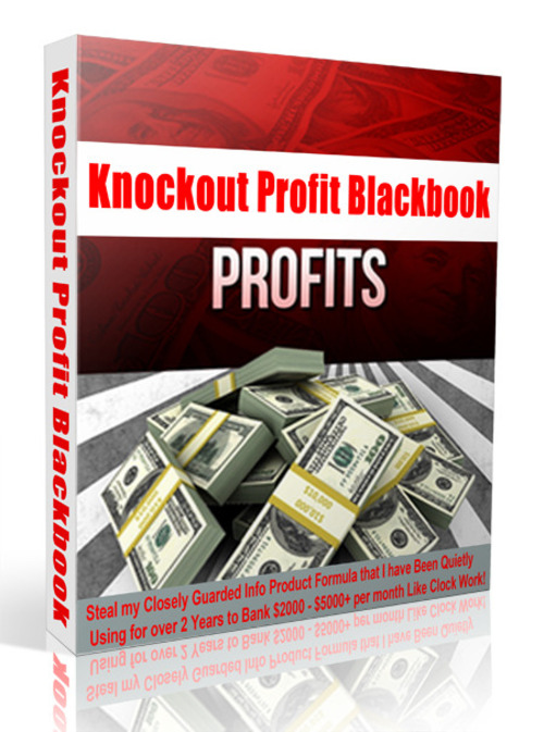 Product picture Knockout Profit Blackbook